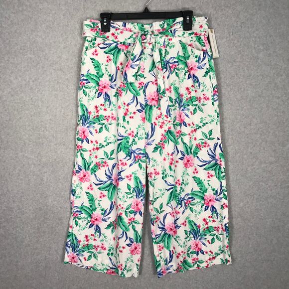 NANCEE CROP PANT, RESORT WHITE